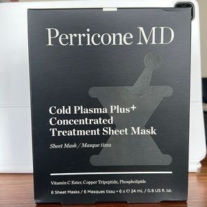 Concentrated treatment sheet mask